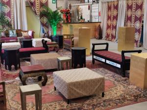 XL Hocker Orient ohne Fransen 3